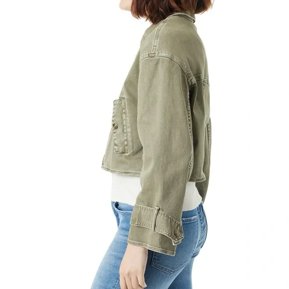 Sam Edelman Mesa Cropped Utility Jacket - Picture 3 of 15